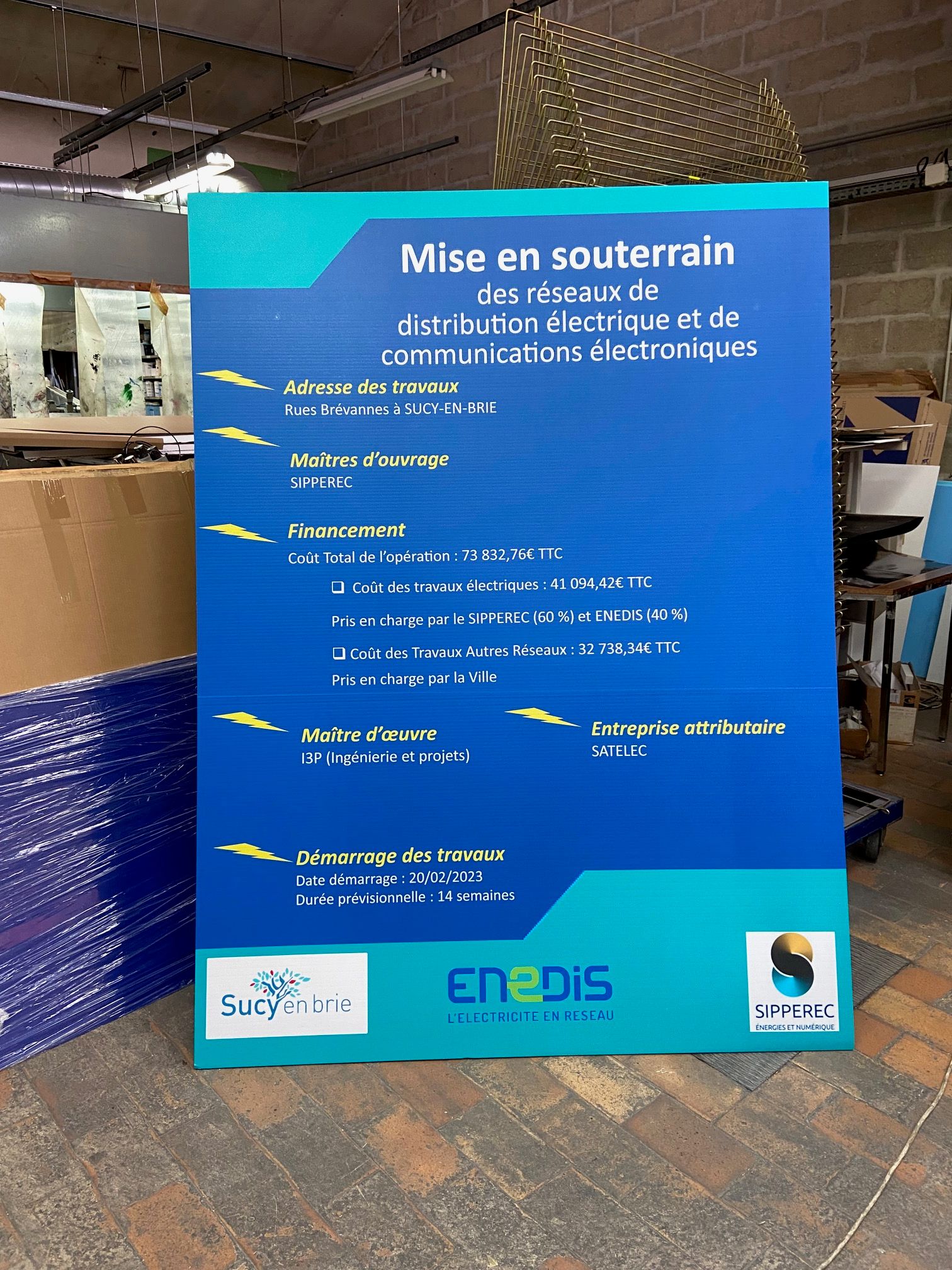 Abeille Imprim banner printed on the Roland TrueVis VG3-540