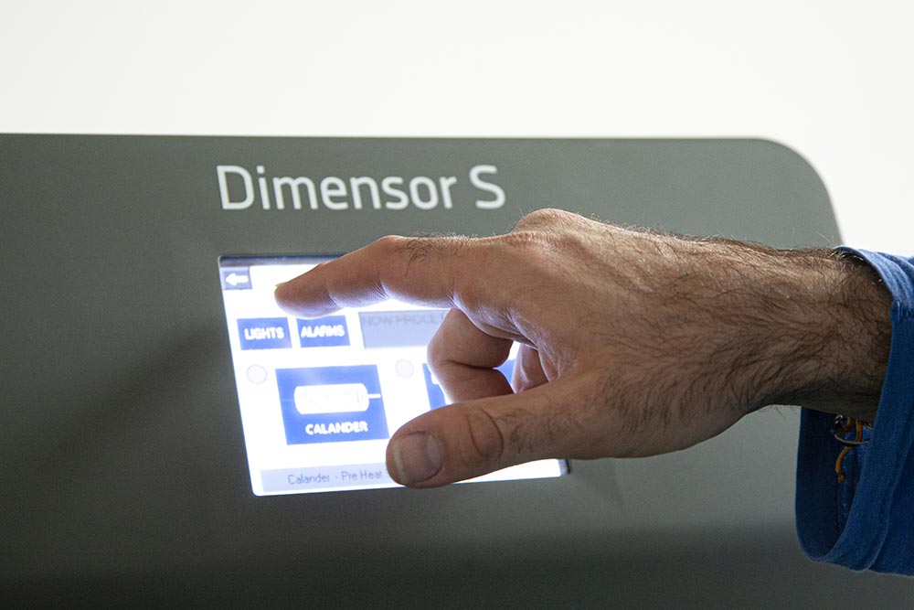 Touch Panel of the DimensorS