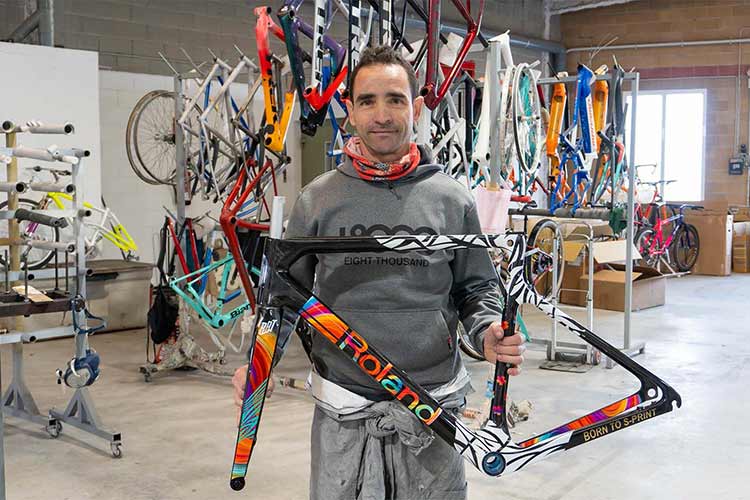 Cuadro de bicicleta personalizado por SColors