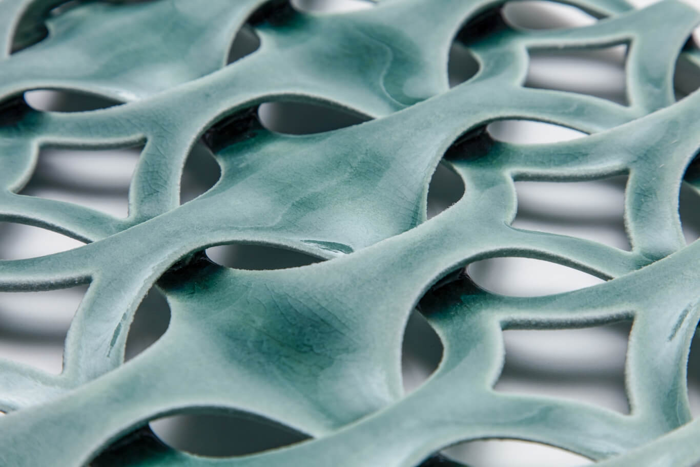 Precision-assembled ceramic wall