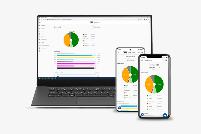 Aplicación móvil Roland DG Connect
