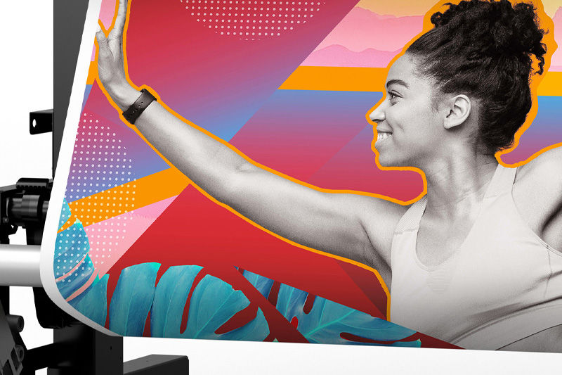 Image of a DGXPRESS ER-641 model from Roland DG, with focus technology that provide you a superior output of your prints