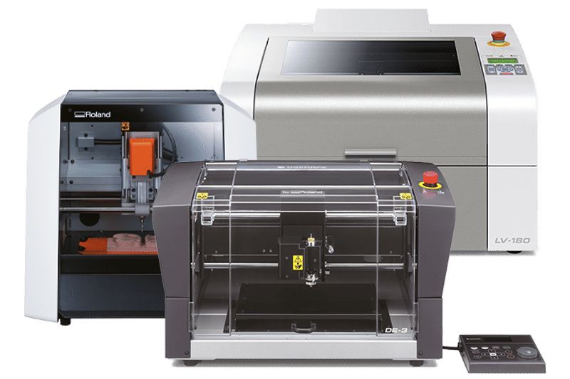 Immagini di DE-3, LV-290 e SRM-20 di Roland DG