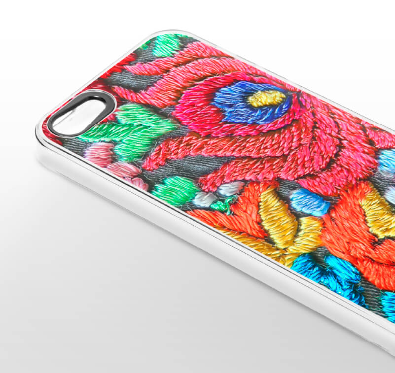 Custom phone cover printed with UV printer
