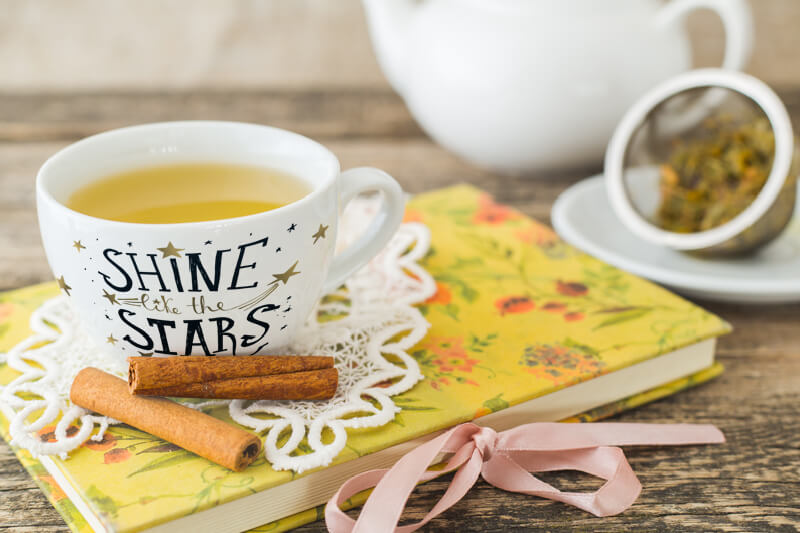 Tasse „Shine like the stars“, hergestellt mit Thermosublimationsdrucker