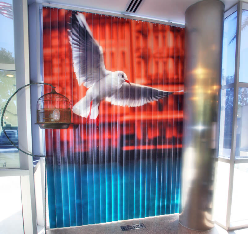 Window Panel Print Window Film Printing | Windows Graphics Printing | Roland DG