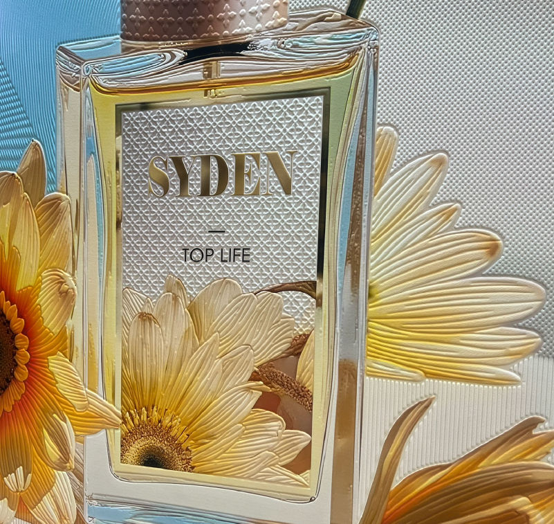 Ein Poster in drei Teilen an einer Wand