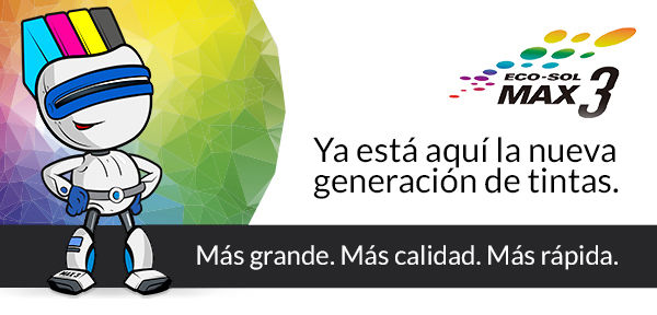 ECO-SOL MAX3.La nueva generación de tintas de Roland DG