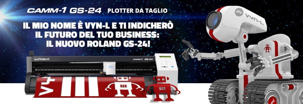 CAMM-1 GS-24. Il nuovo plotter da taglio di Roland.