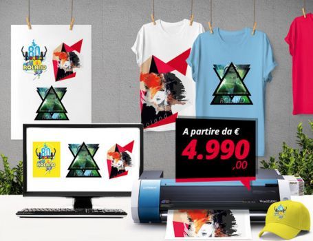 La VersaSTUDIO BN-20. Perfetta per le persone che realizzano abbigliamento personalizzato.