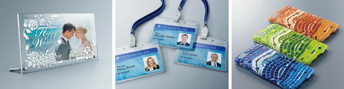 Productos personalizados en serie que se pueden producir con una impresora digital UV