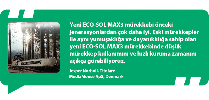 #Rolandile daha düşük işletim maliyeti için ECO-SOL MAX mürekkebi seçin