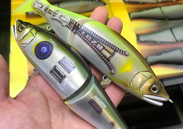 À l'image de ces leurres qui tiennent dans la paume de la main, les produits de ce type peuvent être imprimés à l'unité ou par lot.