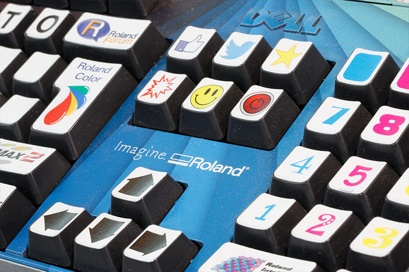 printing on customised keyboards