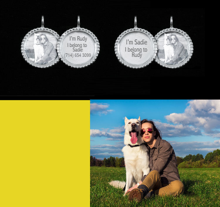Inmortalice el amor incondicional por su mascota con medallas y colgantes personalizados