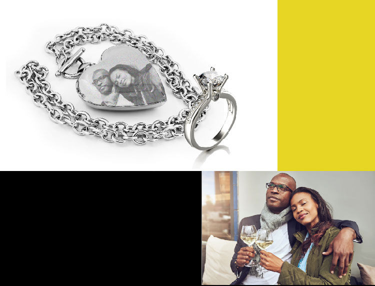 Las joyas con huellas dactilares son el máximo ejemplo de exclusividad.