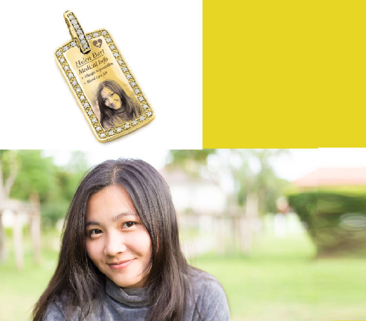 Las joyas con información sobre salud pueden ser bonitos a la vez que funcionales 