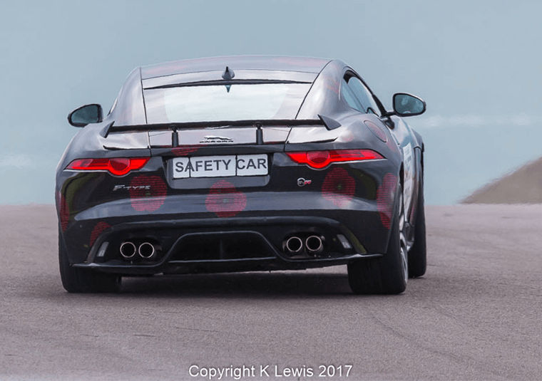 Jaguar F-Type safety car
