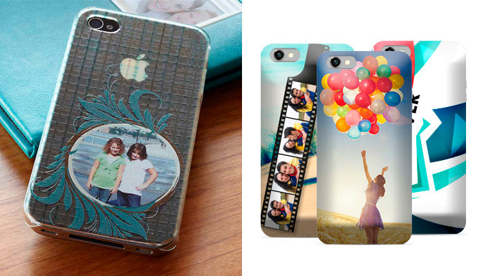 printing customers' photos onto phone cases