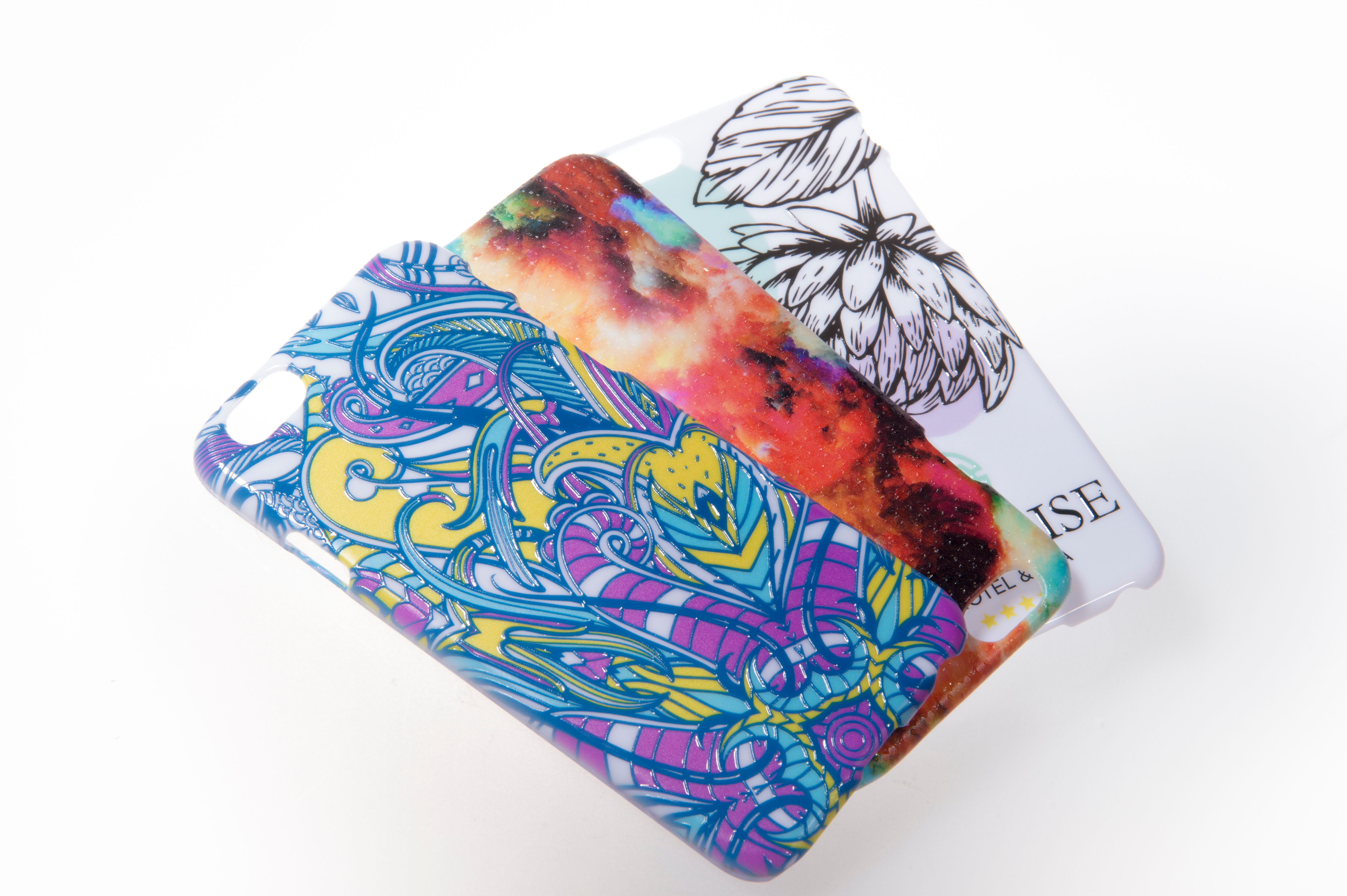 machine for printing designs on phone cases