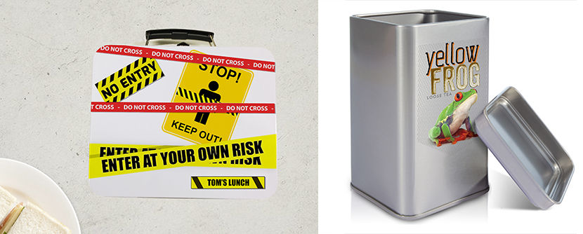 Modernise retro metal containers