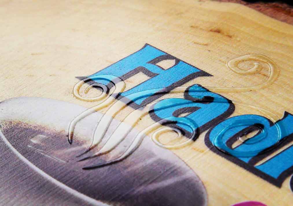 Add textures without obscuring the base material