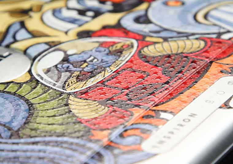 Give vivid designs an extra dimension