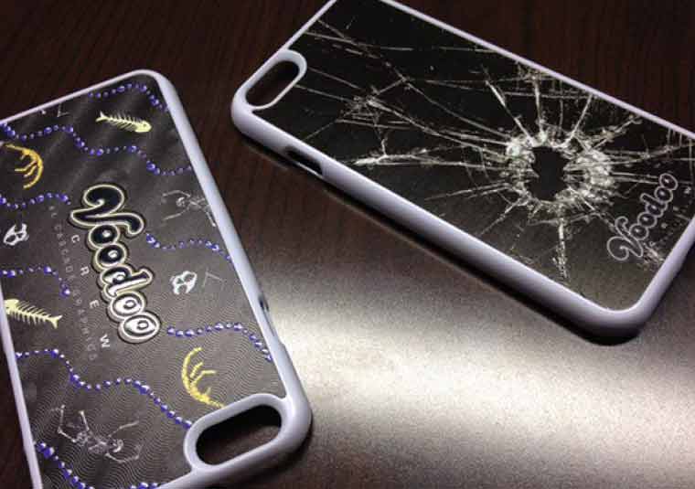 Multiple special effects are easy to achieve on one machine – image courtesy of Cascade Graphics, USA