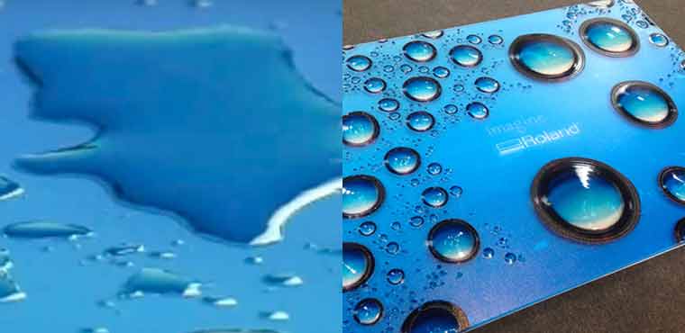 Waterdruppels zijn slechts één textuuroptie - er zijn er duizenden