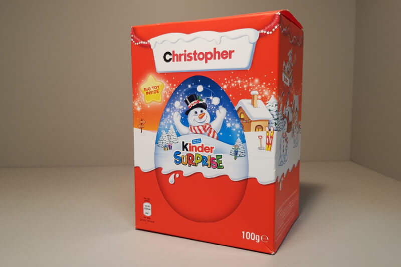 Gepersonaliseerde verpakking voor een instore promotie, met dank aan The Packaging Experts