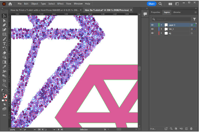 Simplificación de un vector complejo en Adobe Illustrator