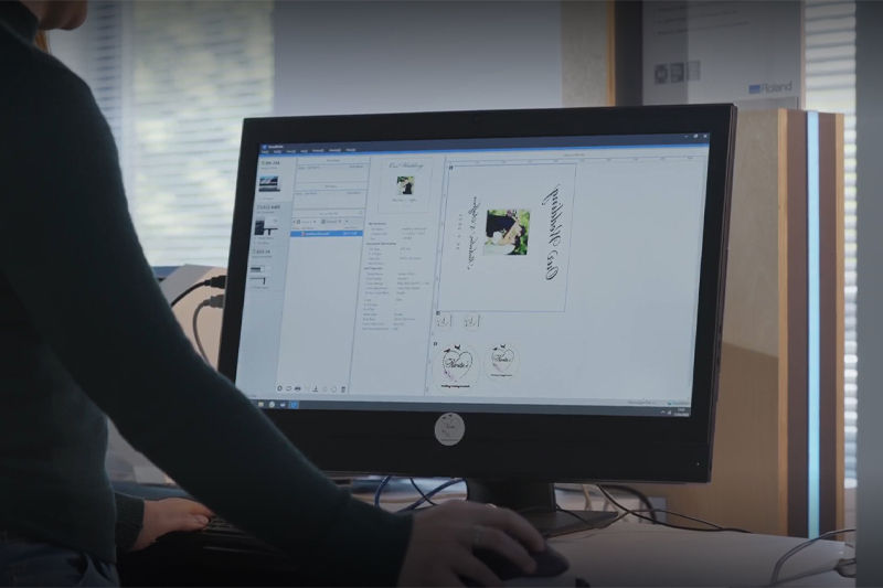 Opening the design in VersaWorks 6