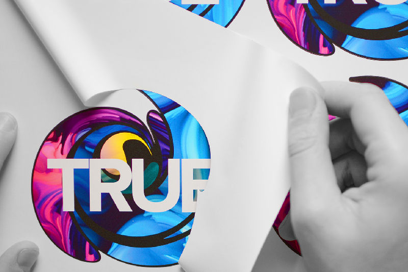 Print and cut stickers