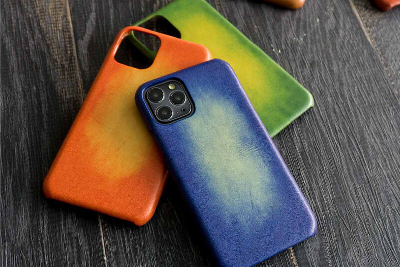 Phone cases customised with UV printing technology.