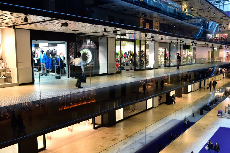 A huge variety of signage in New York's Times Square
