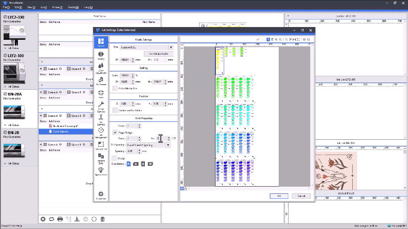 Roland Color System Library in VersaWorks 6