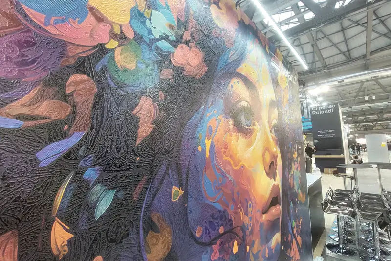 DIMENSE exhibition stand artwork