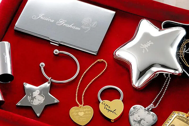 Engraved metal items