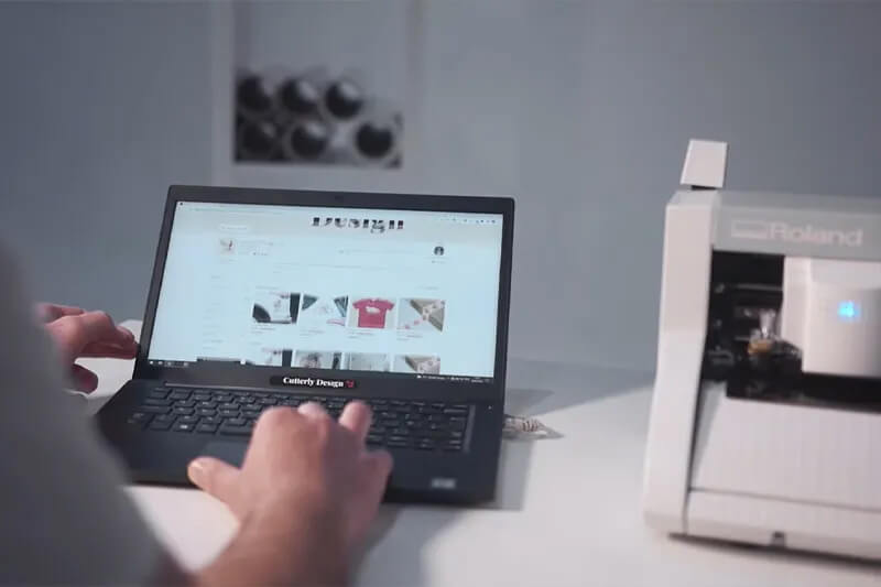 Finalizar designs num computador