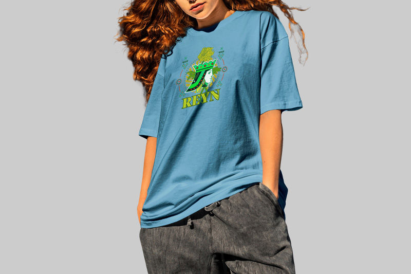 Logo sur un t-shirt 