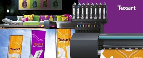 Dye-sublimation with fluorescent inks for fashion and sports apparel