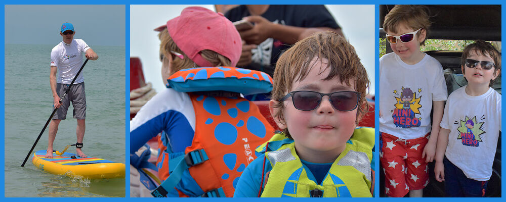 Peak UK 2020 family on holiday