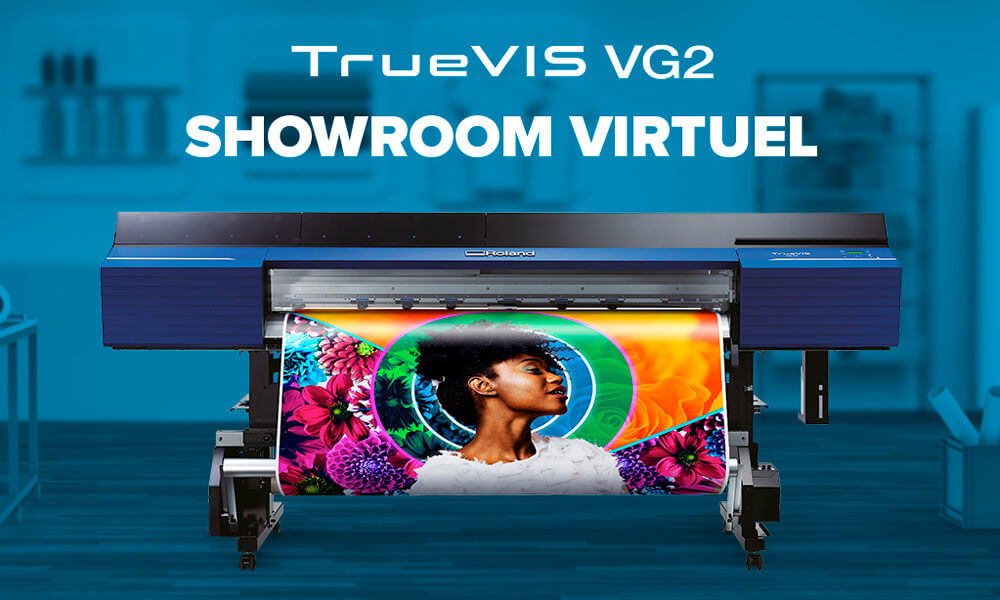 Présentation du nouveau Showroom Virtuel de Roland DG