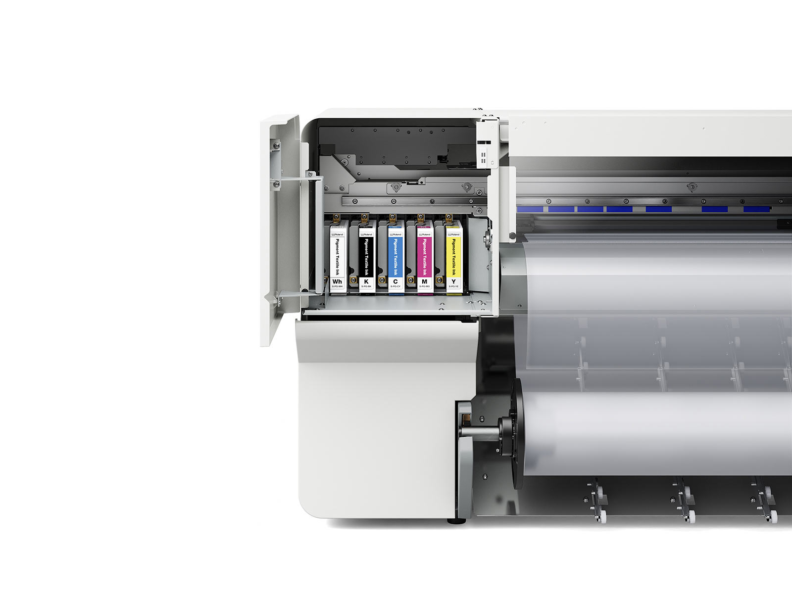 The VersaSTUDIO BY-20 now supports the advanced S-PG2 Ink series, offering higher print stability and improved colour performance.