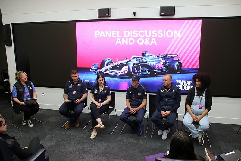 Panel discussion mobile view