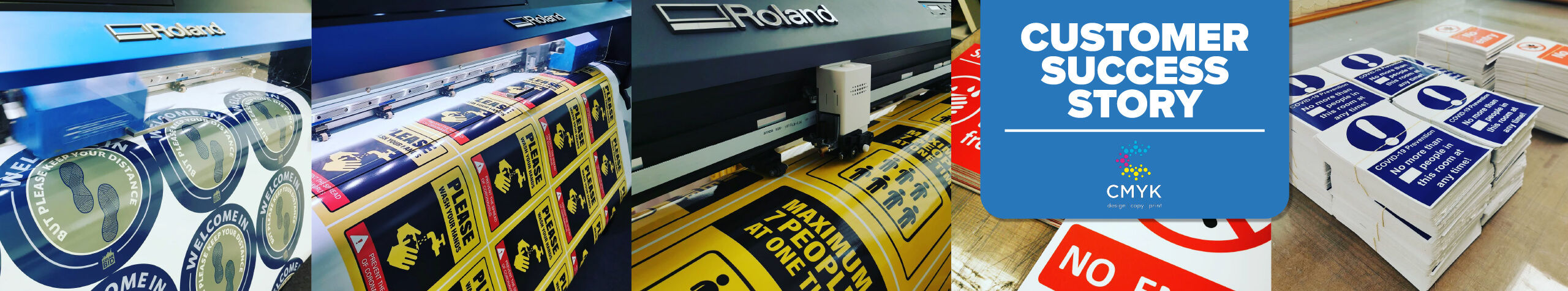 CMYK Design Copy and Print header wide