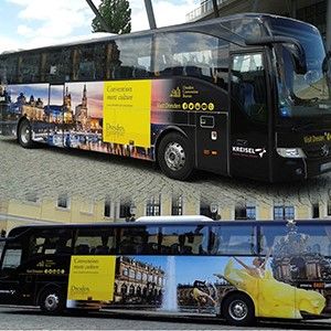 Eastprint Werbegrafik auf Fahrzeug
