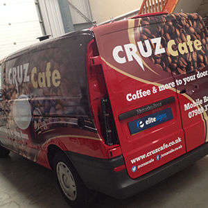 Printed vehicle graphic