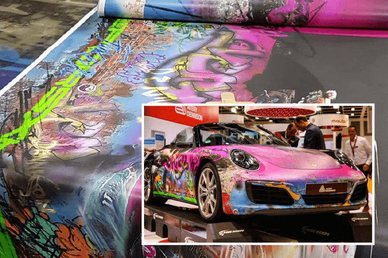 Avery Dennison Porsche 911 wrap