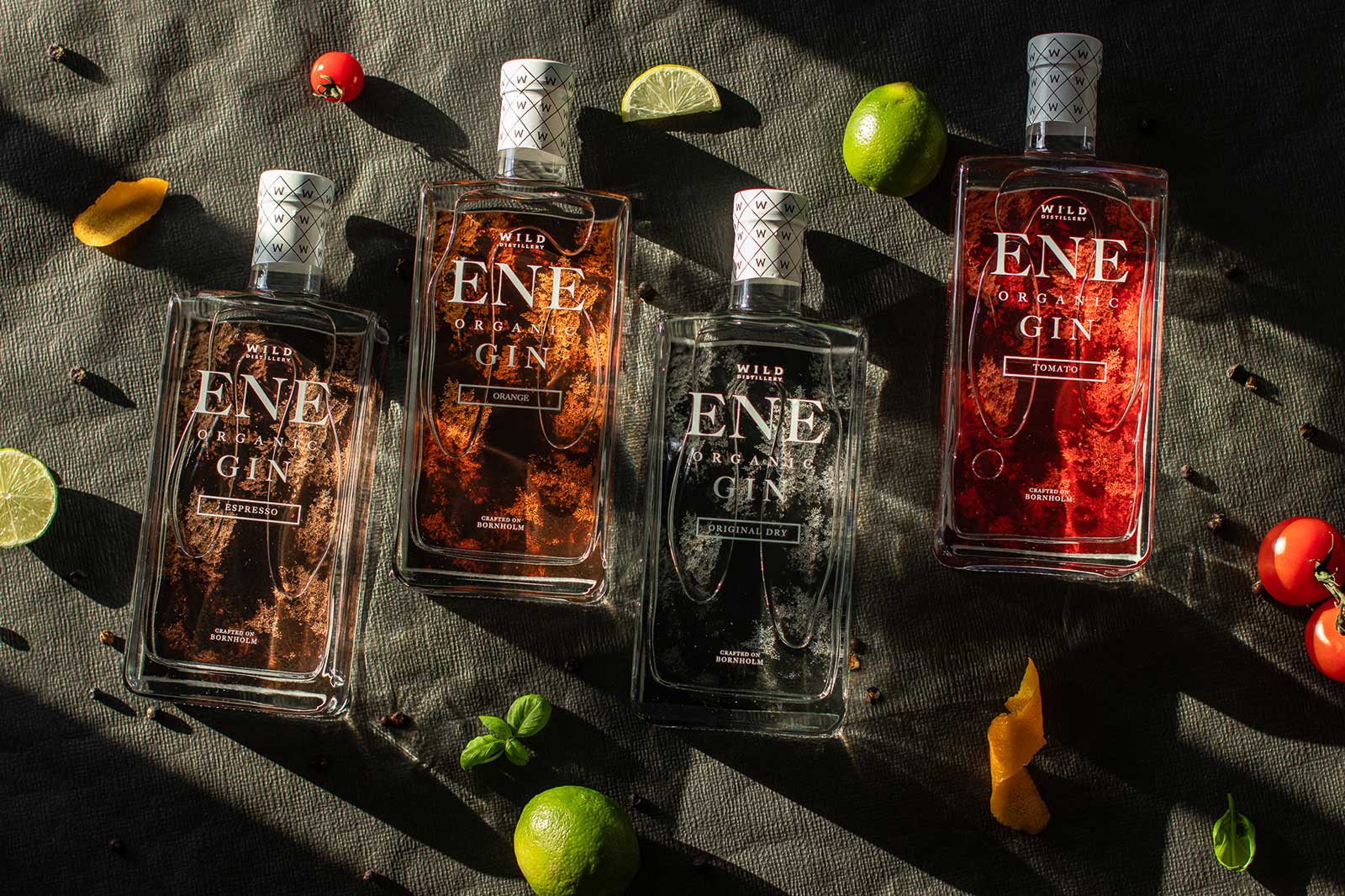 Innovador envase personalizado de Wild Distillery.